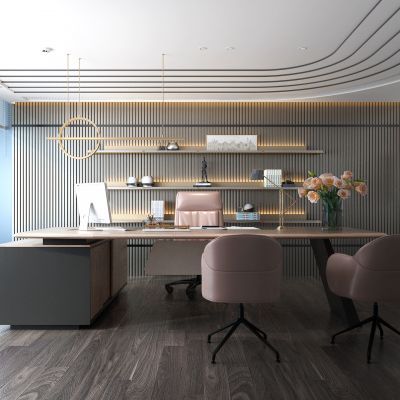 现代办公室 大班台