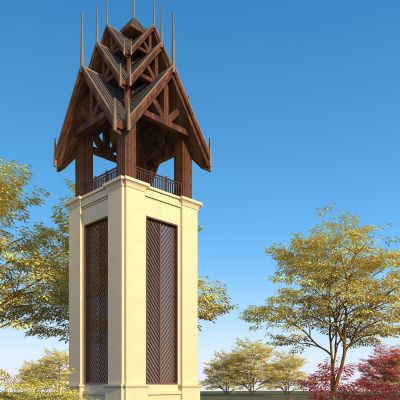 东南亚塔，傣式塔