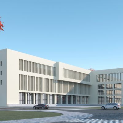 现代厂房，生产车间