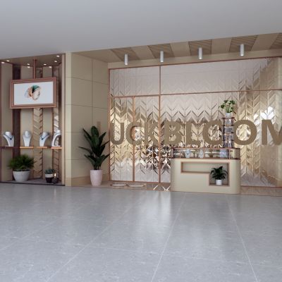 简欧珠宝店 门头