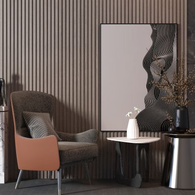 后现代休闲椅 挂画