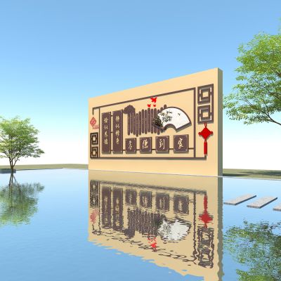 校园文化墙，社区文化墙