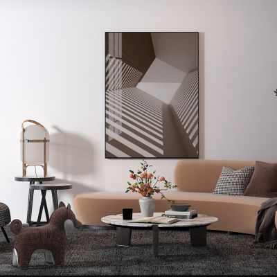 后现代组合沙发