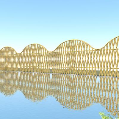 篱笆墙，栅栏围墙，护栏