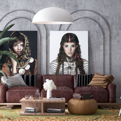 工业风的客餐厅