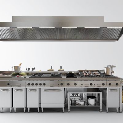 现代不锈钢烤箱