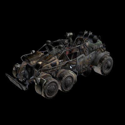 工业风彪悍 威猛的 次时代 战车 