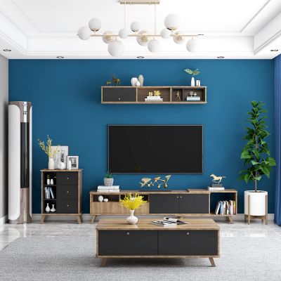 北欧电视柜茶几组合