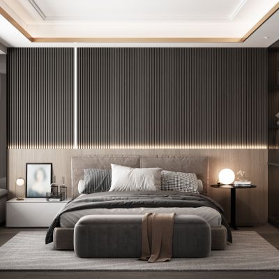 后现代卧室 主卧