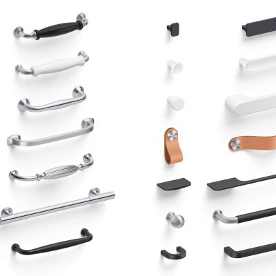 现代五金构件，把手，门把手，拉手，柜子把手，金属把手，金属拉手