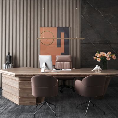 后现代大班台 办公桌