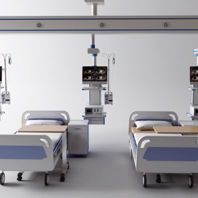 现代病床 医用床