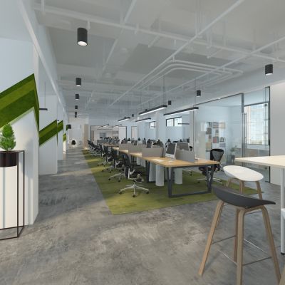 工业风办公室