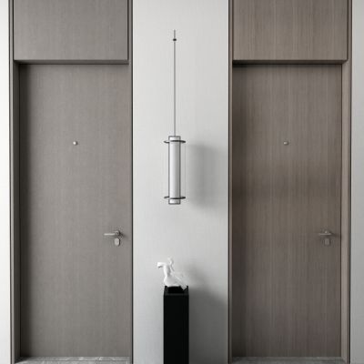 现代木门 平开门