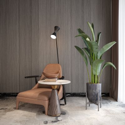 后现代休闲椅 盆栽