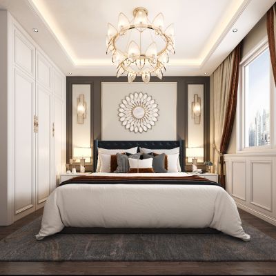 简欧卧室
