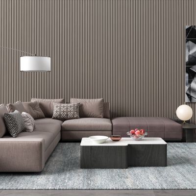 后现代布艺沙发