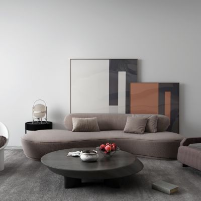 后现代布艺沙发