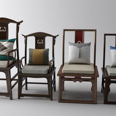 新中式扶手椅