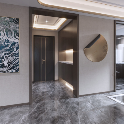 艾巴优-2020VIP学员投稿作品-现代客餐厅