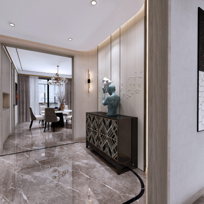 艾巴优-2020VIP学员投稿作品-现代客餐厅