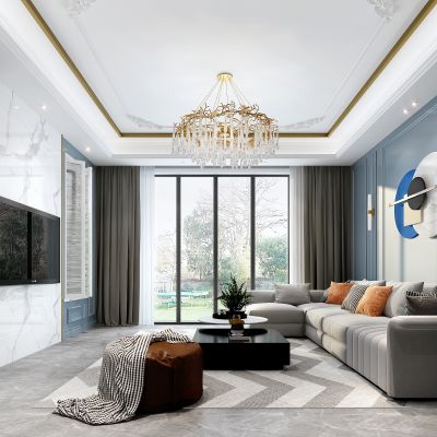 艾巴优-2020VIP学员投稿作品-现代客厅
