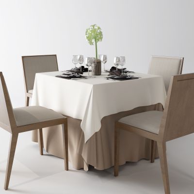 现代西餐桌 餐桌