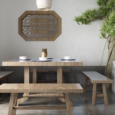 中式餐桌 石狮子