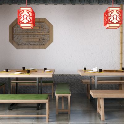 新中式餐桌 火锅