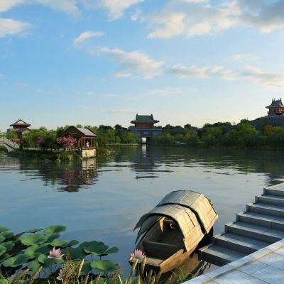 诸葛园景区3D模型