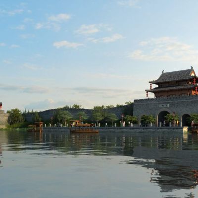 中式水门3D模型