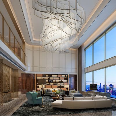 酒店会所大堂吧