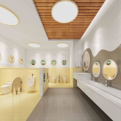 幼儿园儿童卫生间