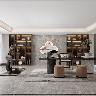 艾巴优-22020VIP学员投稿作品-新中式茶室