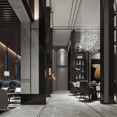 新中式会所售楼处