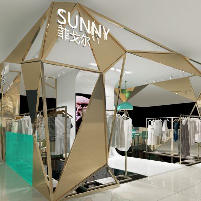 服装专卖店门头