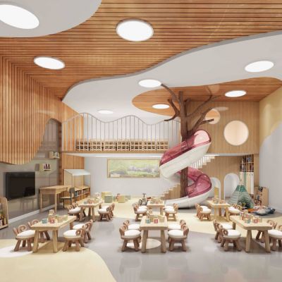 幼儿园早教中心3D模型