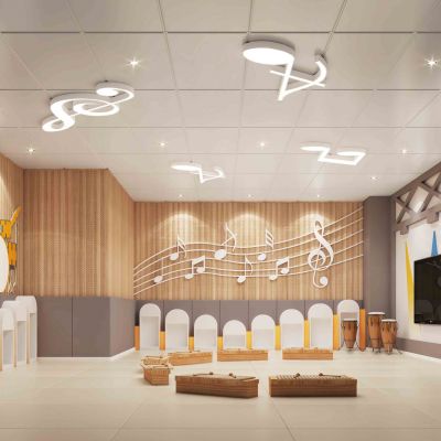 儿童音乐教室3D模型