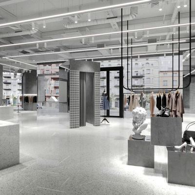 工业风服装专卖店