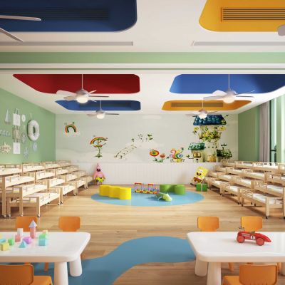 幼儿园3D模型
