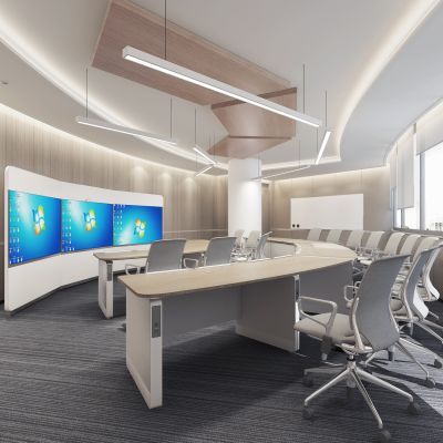 现代电脑会议室