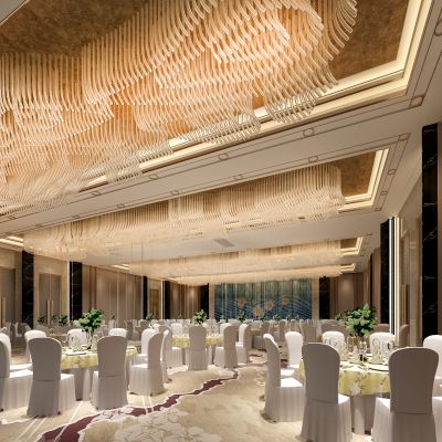 新中式宴会厅水晶吊灯