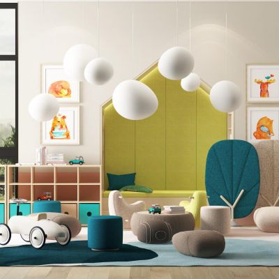 现代儿童娱乐区