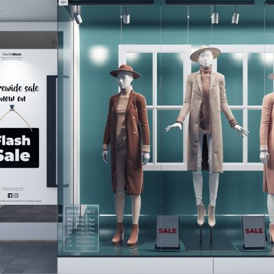 现代女装专卖店