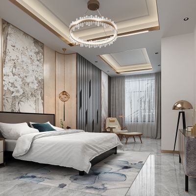 新中式轻奢卧室