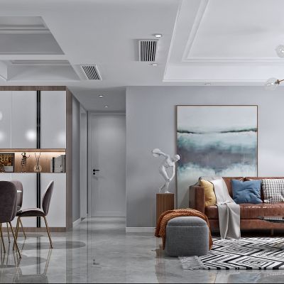 艾巴优-2020VIP学员投稿作品-现代客厅