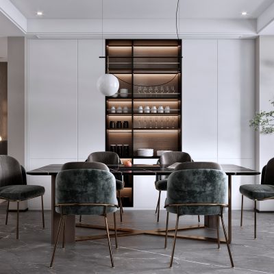 艾巴优-2020VIP学员投稿作品-现代餐厅