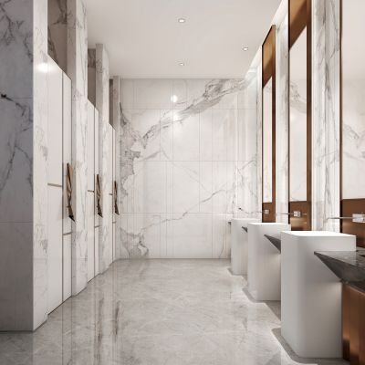 现代公共卫生间