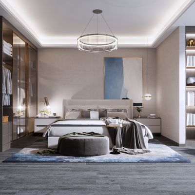 艾巴优-2020VIP学员投稿作品-现代客餐厅