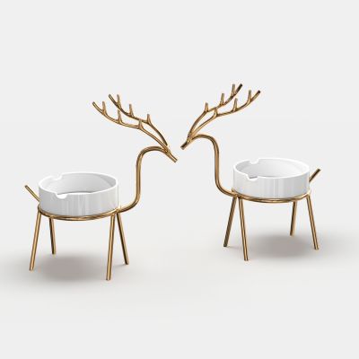 北欧麋鹿烟灰缸